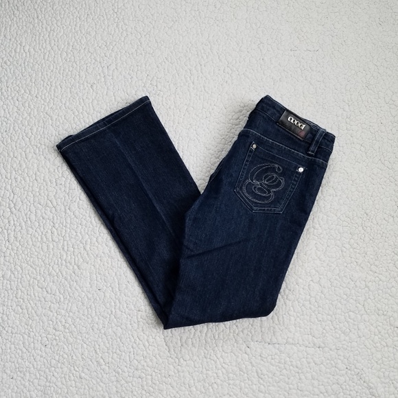Coogi Jeans Women's 7/8 Blue Boot Cut - Picture 1 of 8